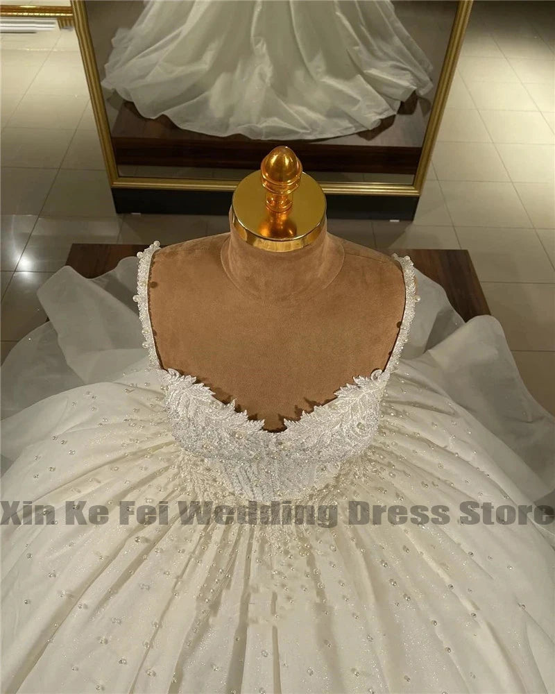 Beaded Beauty Ball gown Wedding Dress